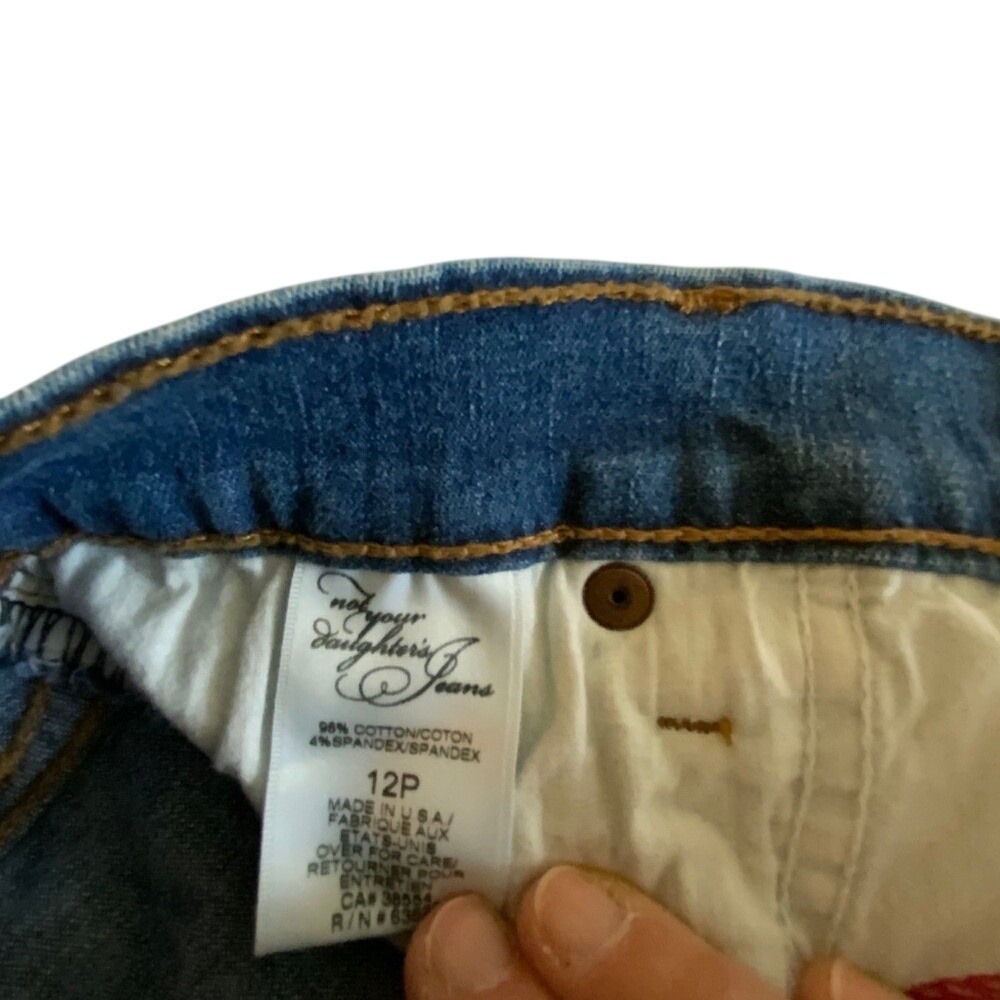 NYDJ jeans size 12P - Picture 3 of 5